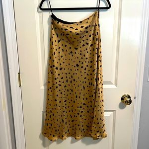 VICI MIDI Leopard Skirt